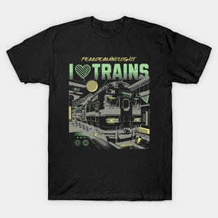 I'm a Ferroequinologist and I'm Not Ashamed to Love Trains T-Shirt